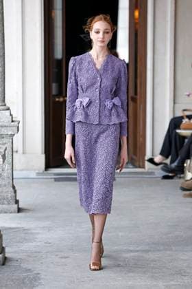 Luisa Beccaria Ready to wear fall winter 2025:26 MILAN February 2025 Luisa Beccaria Ready to wear fall winter 2025:26 MILAN February 2025, Credit:Zeppelin Avalon  Copyright: xZeppelinx xAvalonx 0969216219