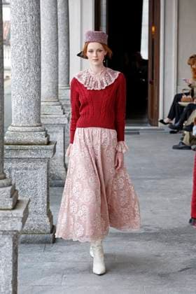Luisa Beccaria Ready to wear fall winter 2025:26 MILAN February 2025 Luisa Beccaria Ready to wear fall winter 2025:26 MILAN February 2025, Credit:Zeppelin Avalon  Copyright: xZeppelinx xAvalonx 0969216325