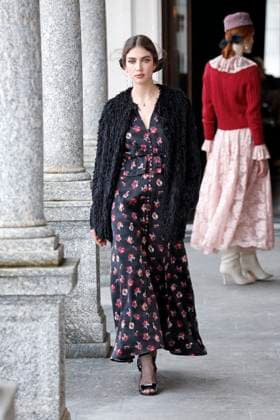 Luisa Beccaria Ready to wear fall winter 2025:26 MILAN February 2025 Luisa Beccaria Ready to wear fall winter 2025:26 MILAN February 2025, Credit:Zeppelin Avalon  Copyright: xZeppelinx xAvalonx 0969216348