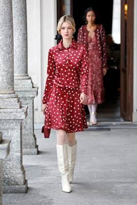 Luisa Beccaria Ready to wear fall winter 2025:26 MILAN February 2025 Luisa Beccaria Ready to wear fall winter 2025:26 MILAN February 2025, Credit:Zeppelin Avalon  Copyright: xZeppelinx xAvalonx 0969216371