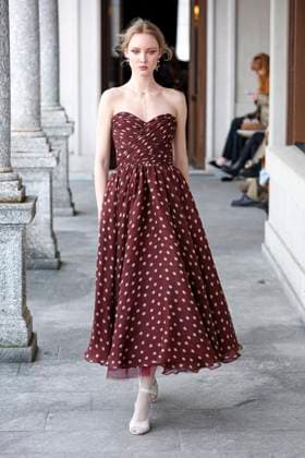 Luisa Beccaria Ready to wear fall winter 2025:26 MILAN February 2025 Luisa Beccaria Ready to wear fall winter 2025:26 MILAN February 2025, Credit:Zeppelin Avalon  Copyright: xZeppelinx xAvalonx 0969216491