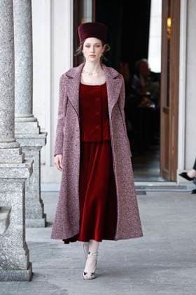 Luisa Beccaria Ready to wear fall winter 2025:26 MILAN February 2025 Luisa Beccaria Ready to wear fall winter 2025:26 MILAN February 2025, Credit:Zeppelin Avalon  Copyright: xZeppelinx xAvalonx 0969216597