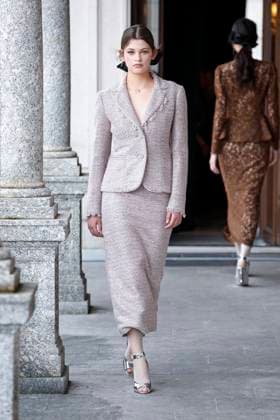 Luisa Beccaria Ready to wear fall winter 2025:26 MILAN February 2025 Luisa Beccaria Ready to wear fall winter 2025:26 MILAN February 2025, Credit:Zeppelin Avalon  Copyright: xZeppelinx xAvalonx 0969216614
