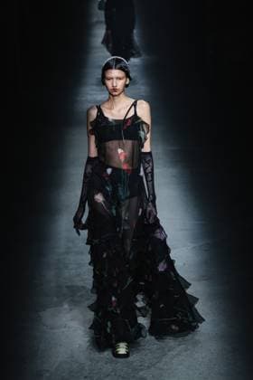 Milan, Milan Women s Fashion Week: Fall Winter 2025 - Women s Fashion, Fall Winter 2025 - Antonio Marras Fashion Show - Catwalk. In the photo: Final  Copyright: xAlessandroxBremecx xipa-agency.netx xx IPA_Agency_IPA54604309
