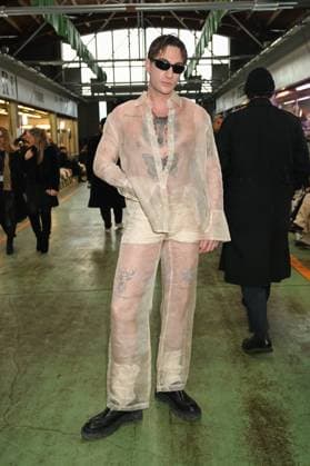 Milan, Milan Women s Fashion Week: Fall Winter 2025 - Women s Fashion, Fall Winter 2025.- Marco Rambaldi fashion show - guests in the photo: Daniele Oscar Spada  Copyright: xSimonaxChiocciax xipa-agency.netx xSimonaxChiocciax IPA_Agency_IPA54605439