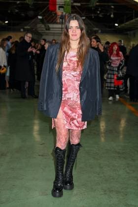 Milan, Milan Women s Fashion Week: Fall Winter 2025 - Women s Fashion, Fall Winter 2025.- Marco Rambaldi fashion show - guests in the photo: Veronica Yoko Plebani  Copyright: xSimonaxChiocciax xipa-agency.netx xSimonaxChiocciax IPA_Agency_IPA54605555