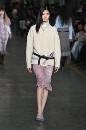 Milan, Milan Women s Fashion Week: Fall Winter 2025 - Women s Fashion, Fall Winter 2025.- Marco Rambaldi fashion show - catwalk in the photo: model  Copyright: xSimonaxChiocciax xipa-agency.netx xSimonaxChiocciax IPA_Agency_IPA54607443