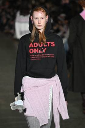 Milan, Milan Women s Fashion Week: Fall Winter 2025 - Women s Fashion, Fall Winter 2025.- Marco Rambaldi fashion show - catwalk in the photo: model  Copyright: xSimonaxChiocciax xipa-agency.netx xSimonaxChiocciax IPA_Agency_IPA54607508
