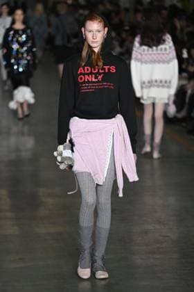 Milan, Italy: Milan, Milan Women s Fashion Week: Fall Winter 2025 - Women s Fashion, Fall Winter 2025.- Marco Rambaldi fashion show - catwalk in the photo: model Milan Italy  - ZUMAp169 20250226_zea_p169_799 Copyright: xSimonaxChiocciax