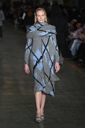 Milan, Italy: Milan, Milan Women s Fashion Week: Fall Winter 2025 - Women s Fashion, Fall Winter 2025.- Marco Rambaldi fashion show - catwalk in the photo: model Milan Italy  - ZUMAp169 20250226_zea_p169_814 Copyright: xSimonaxChiocciax