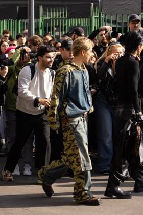 News - Diesel - Arrives - Milan Fashion Week - Womenswear Fall Winter 2025 2026 Yamato is seen at the Diesel fashion show during the Milan Fashion Week - Womenswear Fall Winter 2025 2026 on February 26, 2025 in Milan, Italy. Photo: Cinzia Camela. MILAN Allianz Cloud Italy Copyright: xCinziaxCamelax xLiveMediax LPN_1752792