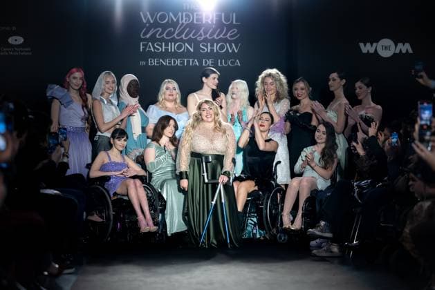 The WOMderful Inclusive Fashion Show by Benedetta De Luca The WOMderful Inclusive Fashion Show by Benedetta De Luca, exclusive event during Milan Fashion Week to promote inclusion in fashion., Credit:Rossella Papetti Avalon Italy, Milano, Milan  Copyright: xRossellaxPapettix xAvalonx 0969204008