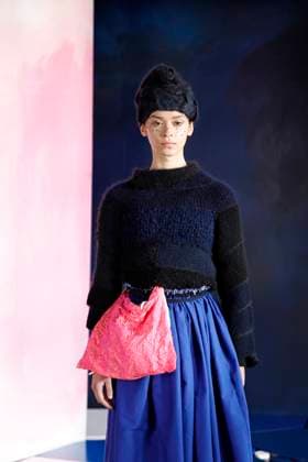 Daniela Gregis Ready to wear fall winter 2025:26 MILAN February 2025 Daniela Gregis Ready to wear fall winter 2025:26 MILAN February 2025, Credit:Zeppelin Avalon  Copyright: xZeppelinx xAvalonx 0969306011