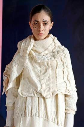 Daniela Gregis Ready to wear fall winter 2025:26 MILAN February 2025 Daniela Gregis Ready to wear fall winter 2025:26 MILAN February 2025, Credit:Zeppelin Avalon  Copyright: xZeppelinx xAvalonx 0969306154