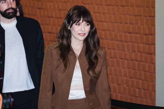 Milan, Milan Women s Fashion Week: Fall Winter 2025 - Women s Fashion, Fall Winter 2025 - Fendi Show - Arrivals. In the photo: Elizabeth Olsen (Actress)  Copyright: xAlessandroxBremecx xipa-agency.netx xx IPA_Agency_IPA54626032