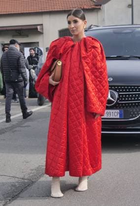 Milan, Milan Women s Fashion Week: Fall Winter 2025- Women s Fashion, Fall Winter 2025.- Jil Sander fashion show - arrivals - In the photo: Svita Sobol  Copyright: xLucaxPontix xipa-agency.netx xx IPA_Agency_IPA54628006
