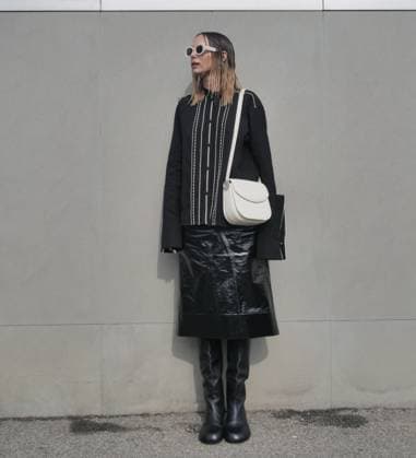 Milan, Milan Women s Fashion Week: Fall Winter 2025- Women s Fashion, Fall Winter 2025.- Jil Sander fashion show - arrivals - In the photo: Candela Pelizza  Copyright: xLucaxPontix xipa-agency.netx xx IPA_Agency_IPA54628010