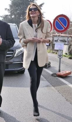Milan, Milan Women s Fashion Week: Fall Winter 2025- Women s Fashion, Fall Winter 2025.- Jil Sander fashion show - arrivals - In the photo: Anna Dello Russo  Copyright: xLucaxPontix xipa-agency.netx xx IPA_Agency_IPA54628060