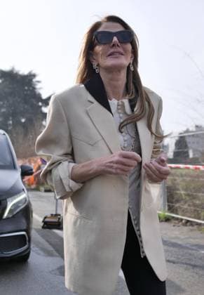 Milan, Milan Women s Fashion Week: Fall Winter 2025- Women s Fashion, Fall Winter 2025.- Jil Sander fashion show - arrivals - In the photo: Anna Dello Russo  Copyright: xLucaxPontix xipa-agency.netx xx IPA_Agency_IPA54628066