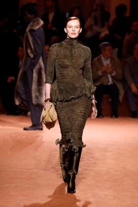Fendi Ready to wear fall winter 2025:26; MILAN February 2025 Fendi Ready to wear fall winter 2025:26; MILAN February 2025, Credit:Zeppelin Avalon  Copyright: xZeppelinx xAvalonx 0969483907
