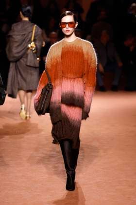 Fendi Ready to wear fall winter 2025:26; MILAN February 2025 Fendi Ready to wear fall winter 2025:26; MILAN February 2025, Credit:Zeppelin Avalon  Copyright: xZeppelinx xAvalonx 0969485130