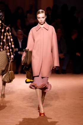 Fendi Ready to wear fall winter 2025:26; MILAN February 2025 Fendi Ready to wear fall winter 2025:26; MILAN February 2025, Credit:Zeppelin Avalon  Copyright: xZeppelinx xAvalonx 0969486872