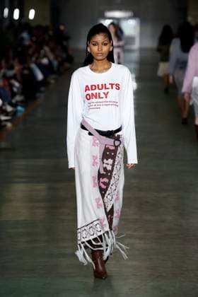 Marco Rambaldi Ready to wear fall winter 2025:26; MILAN February 2025 Marco Rambaldi Ready to wear fall winter 2025:26; MILAN February 2025, Credit:Zeppelin Avalon  Copyright: xZeppelinx xAvalonx 0969490203