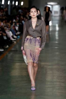 Marco Rambaldi Ready to wear fall winter 2025:26; MILAN February 2025 Marco Rambaldi Ready to wear fall winter 2025:26; MILAN February 2025, Credit:Zeppelin Avalon  Copyright: xZeppelinx xAvalonx 0969490702