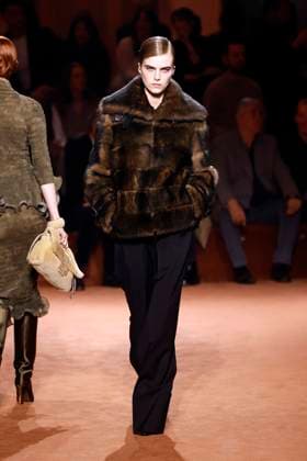 Fendi Ready to wear fall winter 2025:26; MILAN February 2025 Fendi Ready to wear fall winter 2025:26; MILAN February 2025, Credit:Zeppelin Avalon  Copyright: xZeppelinx xAvalonx 0969484171