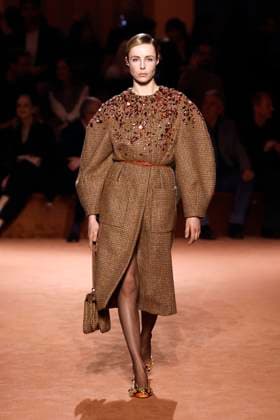 Fendi Ready to wear fall winter 2025:26; MILAN February 2025 Fendi Ready to wear fall winter 2025:26; MILAN February 2025, Credit:Zeppelin Avalon  Copyright: xZeppelinx xAvalonx 0969484646
