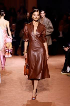 Fendi Ready to wear fall winter 2025:26; MILAN February 2025 Fendi Ready to wear fall winter 2025:26; MILAN February 2025, Credit:Zeppelin Avalon  Copyright: xZeppelinx xAvalonx 0969485254