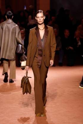 Fendi Ready to wear fall winter 2025:26; MILAN February 2025 Fendi Ready to wear fall winter 2025:26; MILAN February 2025, Credit:Zeppelin Avalon  Copyright: xZeppelinx xAvalonx 0969485620