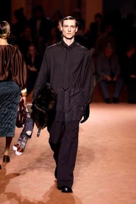 Fendi Ready to wear fall winter 2025:26; MILAN February 2025 Fendi Ready to wear fall winter 2025:26; MILAN February 2025, Credit:Zeppelin Avalon  Copyright: xZeppelinx xAvalonx 0969486339