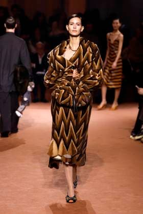 Fendi Ready to wear fall winter 2025:26; MILAN February 2025 Fendi Ready to wear fall winter 2025:26; MILAN February 2025, Credit:Zeppelin Avalon  Copyright: xZeppelinx xAvalonx 0969486543