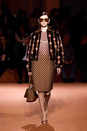Fendi Ready to wear fall winter 2025:26; MILAN February 2025 Fendi Ready to wear fall winter 2025:26; MILAN February 2025, Credit:Zeppelin Avalon  Copyright: xZeppelinx xAvalonx 0969486624