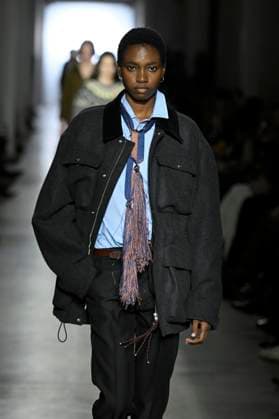 Onitsuka Tiger Ready to wear fall winter 2025:26; MILAN February 2025 Onitsuka Tiger Ready to wear fall winter 2025:26; MILAN February 2025, Credit:Zeppelin Avalon  Copyright: xZeppelinx xAvalonx 0969626461