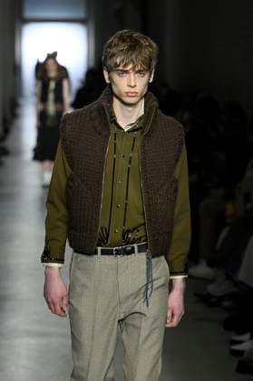Onitsuka Tiger Ready to wear fall winter 2025:26; MILAN February 2025 Onitsuka Tiger Ready to wear fall winter 2025:26; MILAN February 2025, Credit:Zeppelin Avalon  Copyright: xZeppelinx xAvalonx 0969627378