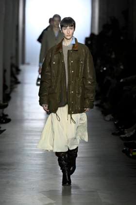 Onitsuka Tiger Ready to wear fall winter 2025:26; MILAN February 2025 Onitsuka Tiger Ready to wear fall winter 2025:26; MILAN February 2025, Credit:Zeppelin Avalon  Copyright: xZeppelinx xAvalonx 0969627795