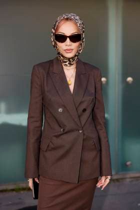 MFW - Max Mara Arrivals Tina Leung is arriving to the Max Mara’s fashion show during the Milan Fashion Week - Womenswear Fall Winter 2025 2026 on February 27, 2025 in Milan, Italy. Photo by Marco Piovanotto ABACAPRESS.COM Milan Italy  Copyright: xPiovanottoxMarco ABACAx