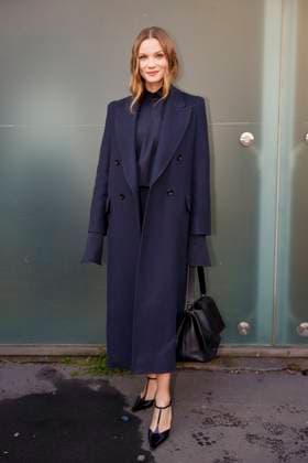MFW - Max Mara Arrivals Fiammetta Cicogna is arriving to the Max Mara’s fashion show during the Milan Fashion Week - Womenswear Fall Winter 2025 2026 on February 27, 2025 in Milan, Italy. Photo by Marco Piovanotto ABACAPRESS.COM Milan Italy  Copyright: xPiovanottoxMarco ABACAx