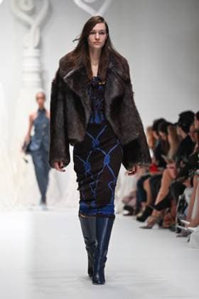 Milan, Milan Women s Fashion Week: Fall Winter 2025 - Women s Fashion, Fall Winter 2025.- Genny fashion show - catwalk in the photo: model  Copyright: xSimonaxChiocciax xipa-agency.netx xSimonaxChiocciax IPA_Agency_IPA54641830
