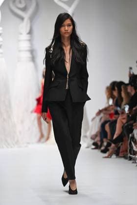 Milan, Milan Women s Fashion Week: Fall Winter 2025 - Women s Fashion, Fall Winter 2025.- Genny fashion show - catwalk in the photo: model  Copyright: xSimonaxChiocciax xipa-agency.netx xSimonaxChiocciax IPA_Agency_IPA54641869