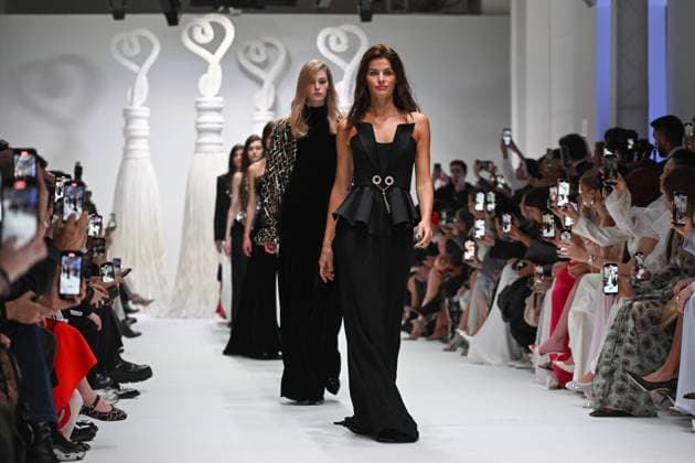 Milan, Milan Women s Fashion Week: Fall Winter 2025 - Women s Fashion, Fall Winter 2025.- Genny fashion show - catwalk in the photo: model  Copyright: xSimonaxChiocciax xipa-agency.netx xSimonaxChiocciax IPA_Agency_IPA54641940