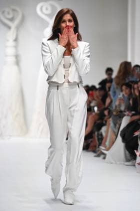 Milan, Milan Women s Fashion Week: Fall Winter 2025 - Women s Fashion, Fall Winter 2025.- Genny fashion show - catwalk in the photo: Sara Casvazza Facchini  Copyright: xSimonaxChiocciax xipa-agency.netx xSimonaxChiocciax IPA_Agency_IPA54641950