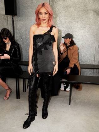 Milan, Milan Women s Fashion Week: Fall Winter 2025 - Blumarine fashion show - front row - Pictured: Tina Leung  Copyright: xRiccardoxGiordanox xipa-agency.netx xRiccardoxGiordanox IPA_Agency_IPA54642731