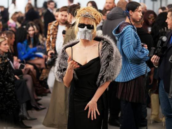 Milan, Milan Women s Fashion Week: Fall Winter 2025 - Blumarine fashion show - front row - Pictured: Miss Keta  Copyright: xRiccardoxGiordanox xipa-agency.netx xRiccardoxGiordanox IPA_Agency_IPA54642735