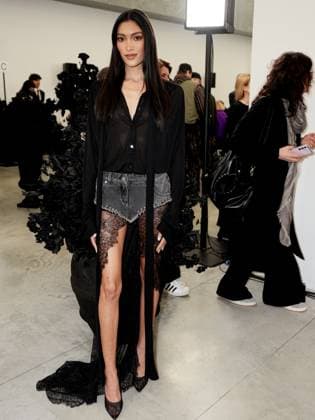 Milan, Milan Women s Fashion Week: Fall Winter 2025 - Blumarine fashion show - front row - In the photo: Pritika Swarup  Copyright: xRiccardoxGiordanox xipa-agency.netx xRiccardoxGiordanox IPA_Agency_IPA54642833