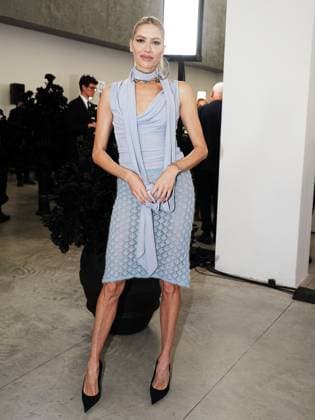 Milan, Milan Women s Fashion Week: Fall Winter 2025 - Blumarine fashion show - front row - In the photo: Lena Perminova  Copyright: xRiccardoxGiordanox xipa-agency.netx xRiccardoxGiordanox IPA_Agency_IPA54642847