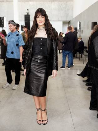 Milan, Milan Women s Fashion Week: Fall Winter 2025 - Blumarine fashion show - front row - Pictured: Ginevra Ferro  Copyright: xRiccardoxGiordanox xipa-agency.netx xRiccardoxGiordanox IPA_Agency_IPA54642931