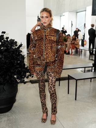 Milan, Milan Women s Fashion Week: Fall Winter 2025 - Blumarine fashion show - front row - Pictured: Emili Sindlev  Copyright: xRiccardoxGiordanox xipa-agency.netx xRiccardoxGiordanox IPA_Agency_IPA54642937